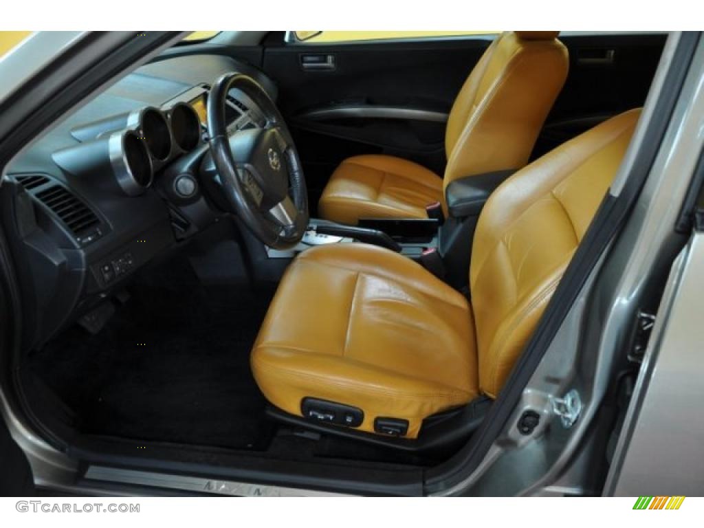 Burnt Orange Black Interior 2004 Nissan Maxima 3 5 Se Photo
