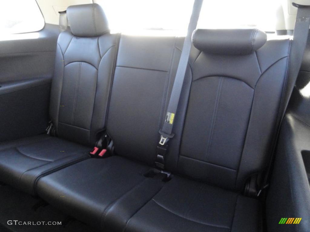 Ebony Interior 2010 GMC Acadia SLT AWD Photo #39913303