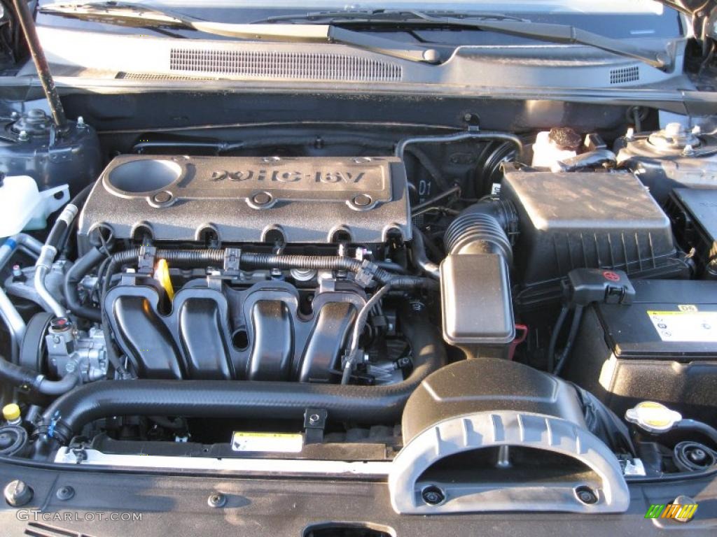 2010 Kia Optima LX 2.4 Liter DOHC 16-Valve CVVT 4 Cylinder Engine Photo #39913375