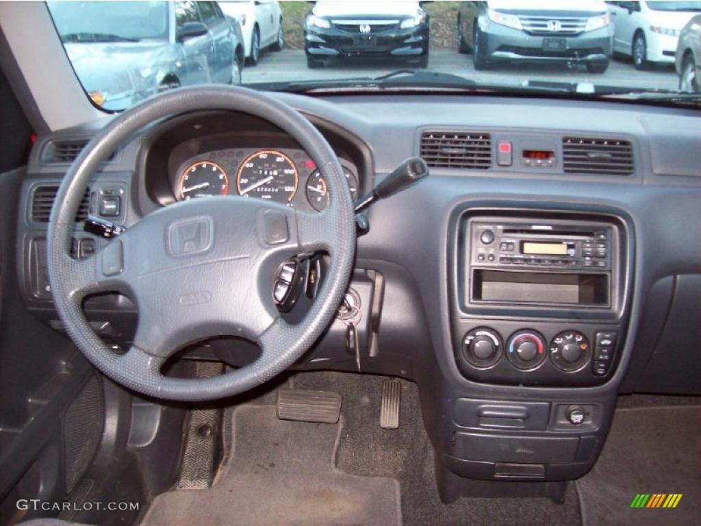 2001 CR-V EX 4WD - Milano Red / Dark Gray photo #5