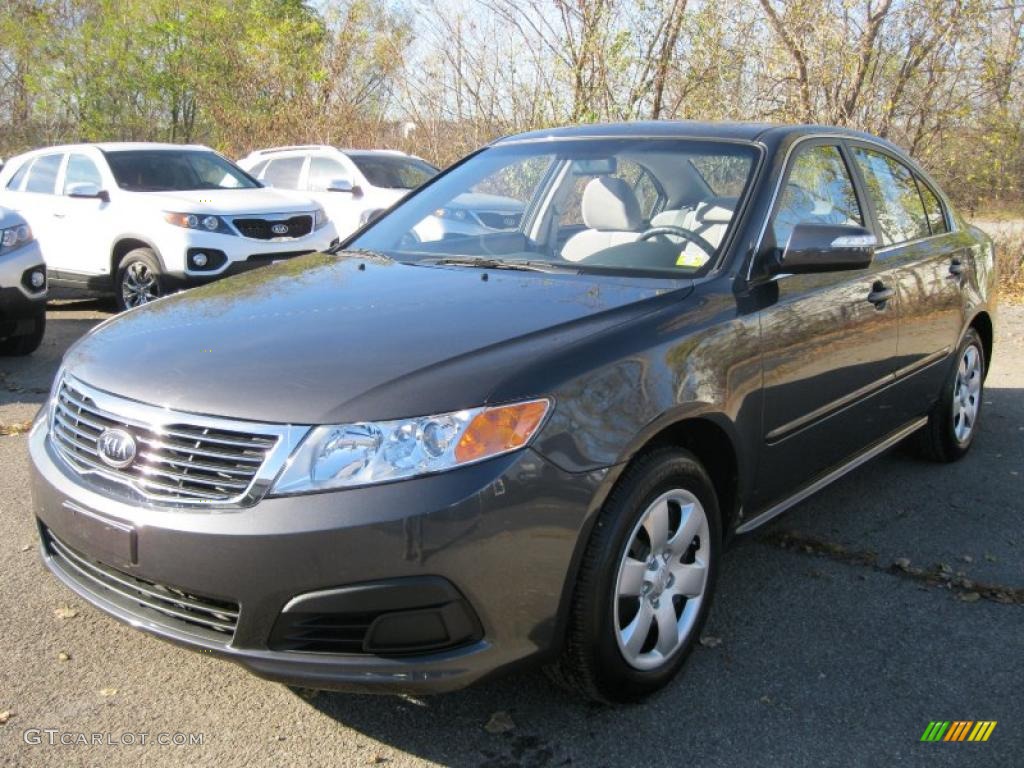 2010 Optima LX - Platinum Graphite / Gray photo #1