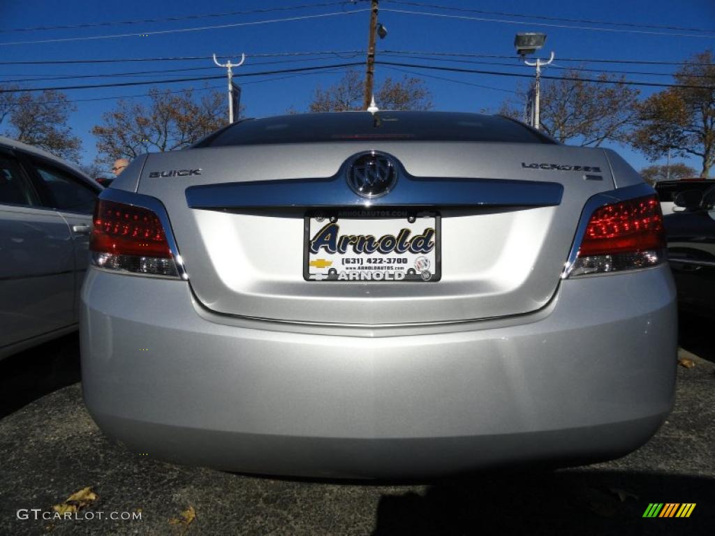 2010 LaCrosse CXL - Quicksilver Metallic / Ebony photo #4