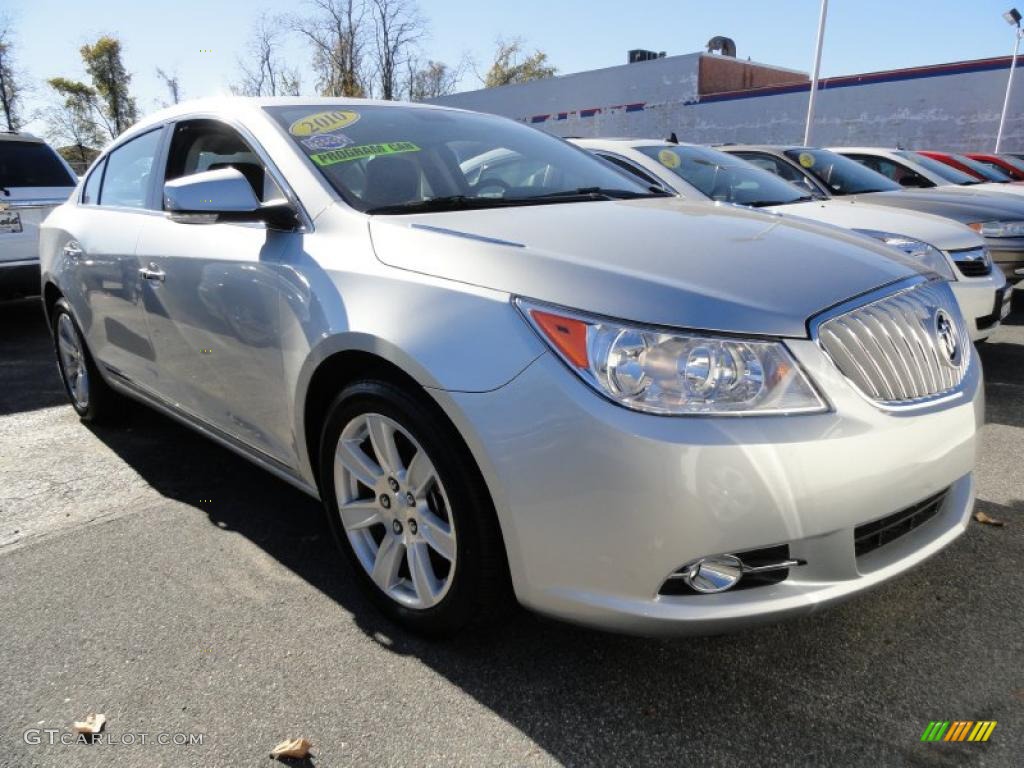 2010 LaCrosse CXL - Quicksilver Metallic / Ebony photo #6