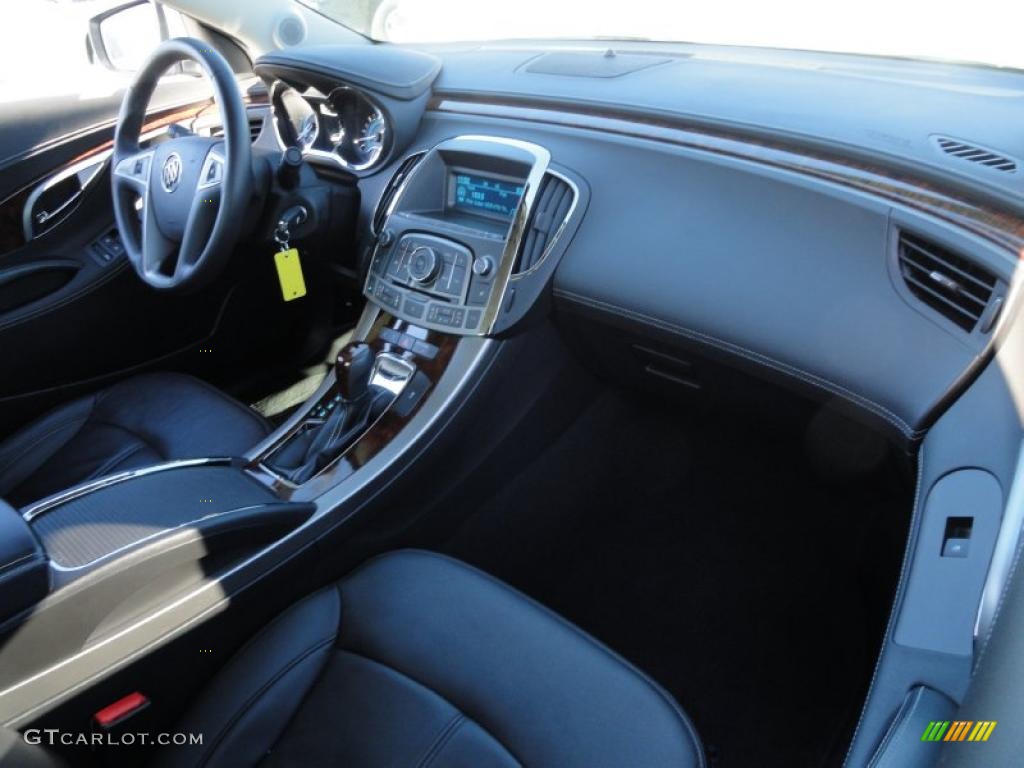 2010 Buick LaCrosse CXL Ebony Dashboard Photo #39915175
