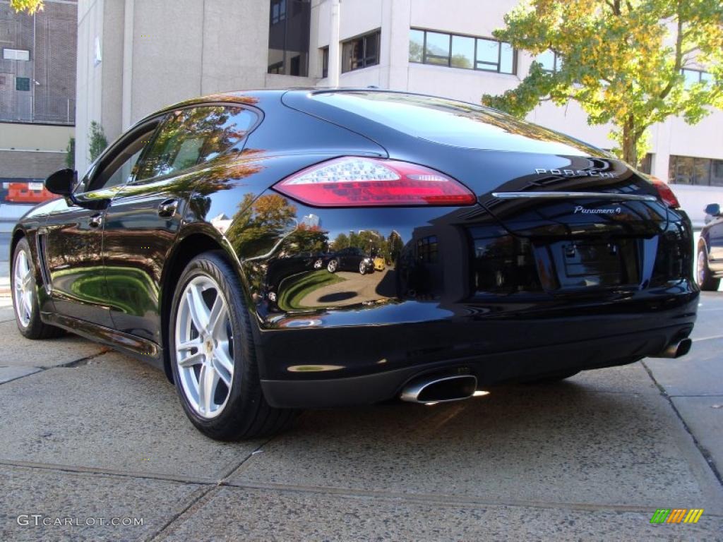 Black 2011 Porsche Panamera 4 Exterior Photo #39915915