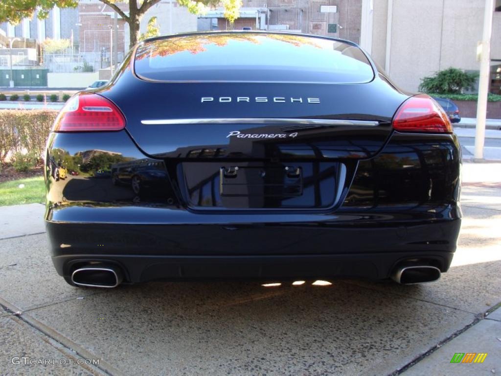 Black 2011 Porsche Panamera 4 Exterior Photo #39915939
