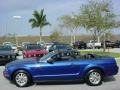 2006 Vista Blue Metallic Ford Mustang V6 Premium Convertible  photo #6