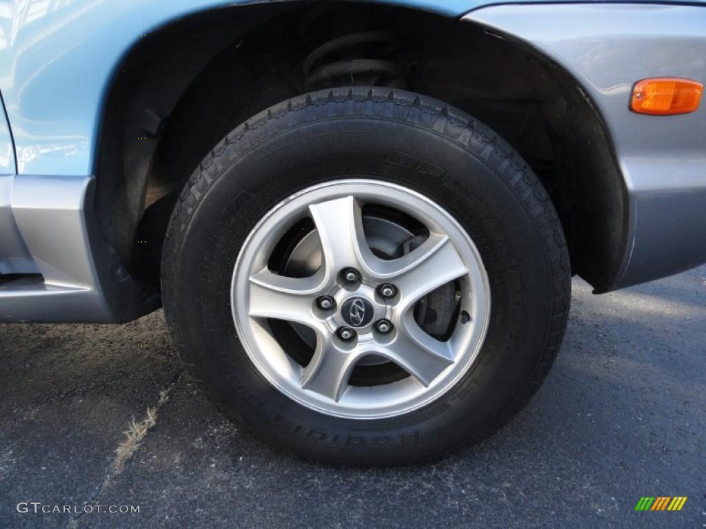 2004 Hyundai Santa Fe LX 4WD Wheel Photos