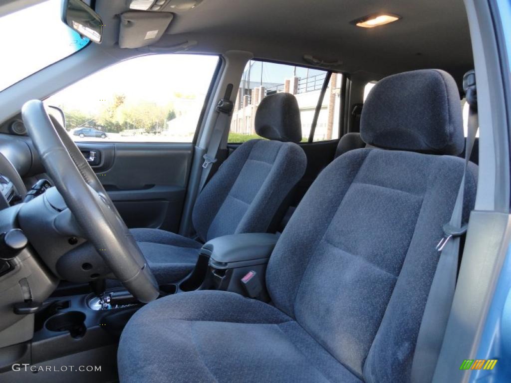 Gray Interior 2004 Hyundai Santa Fe LX 4WD Photo #39916971