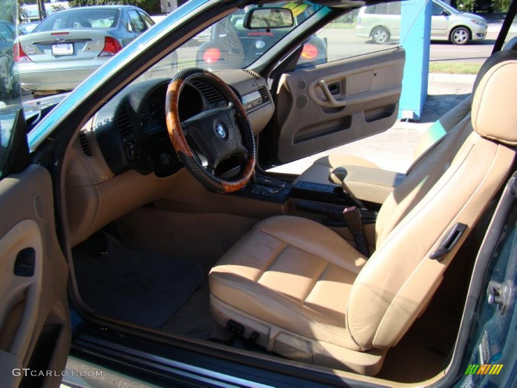 Tan Interior 1998 BMW 3 Series 328i Convertible Photo #39917371