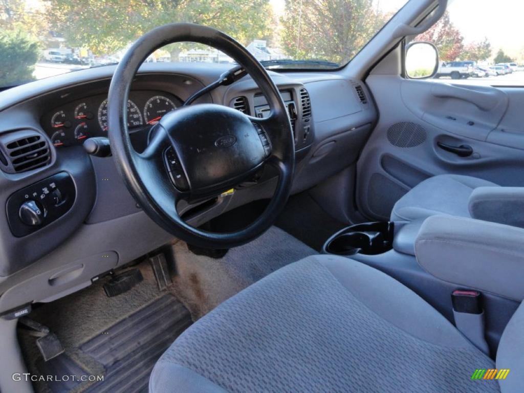 Medium Graphite Interior 1997 Ford F150 Xlt Extended Cab 4x4 Photo