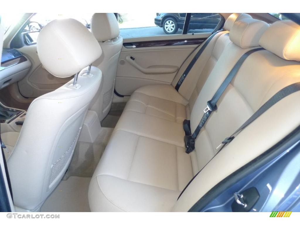 Sand Interior 2005 BMW 3 Series 325i Sedan Photo #39917555