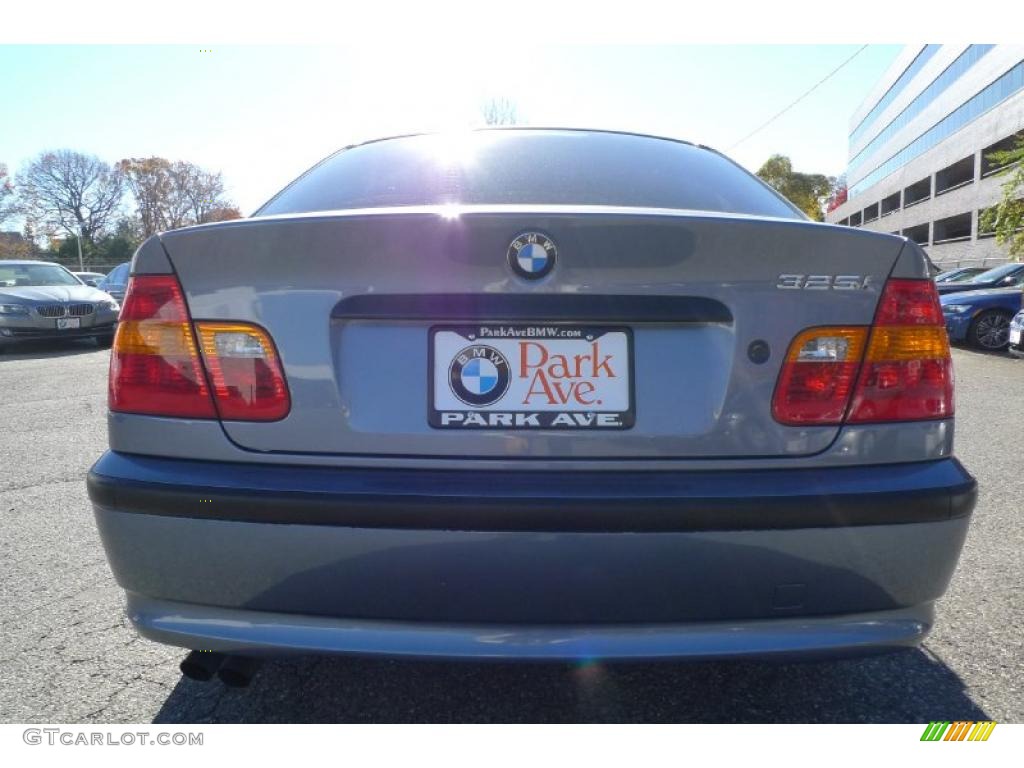 2005 3 Series 325i Sedan - Steel Blue Metallic / Sand photo #11