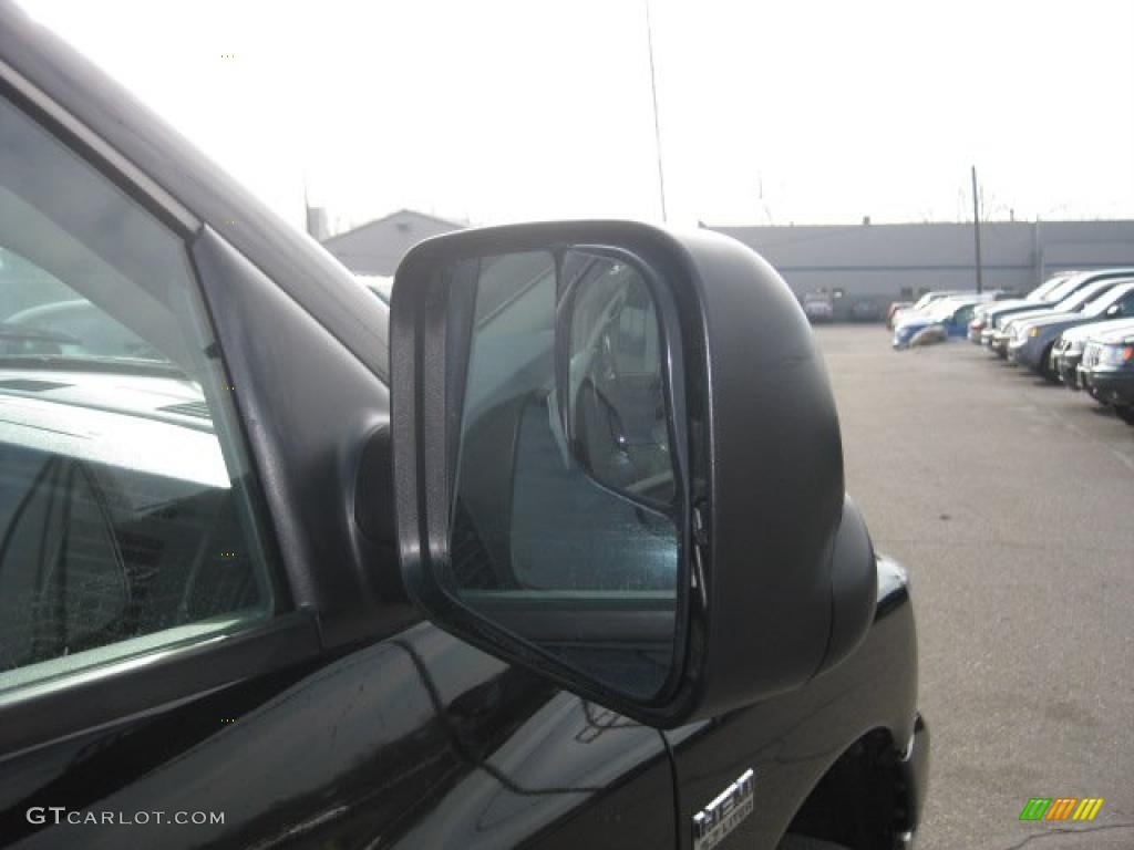 2007 Ram 1500 Big Horn Edition Quad Cab 4x4 - Brilliant Black Crystal Pearl / Medium Slate Gray photo #17