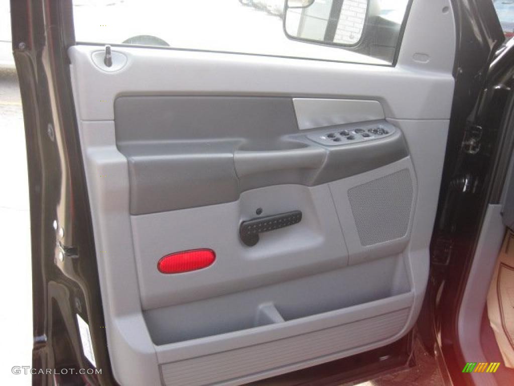 2007 Ram 1500 Big Horn Edition Quad Cab 4x4 - Brilliant Black Crystal Pearl / Medium Slate Gray photo #23