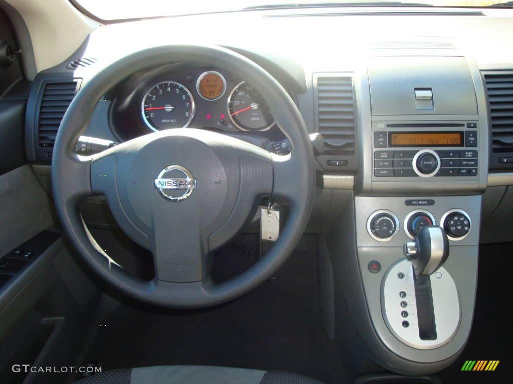 2007 Sentra 2.0 - Sonoma Sunset Red / Charcoal/Steel photo #19