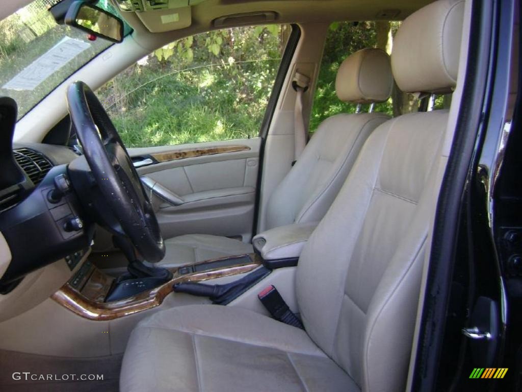 Beige Interior 2003 BMW X5 3.0i Photo #39918939
