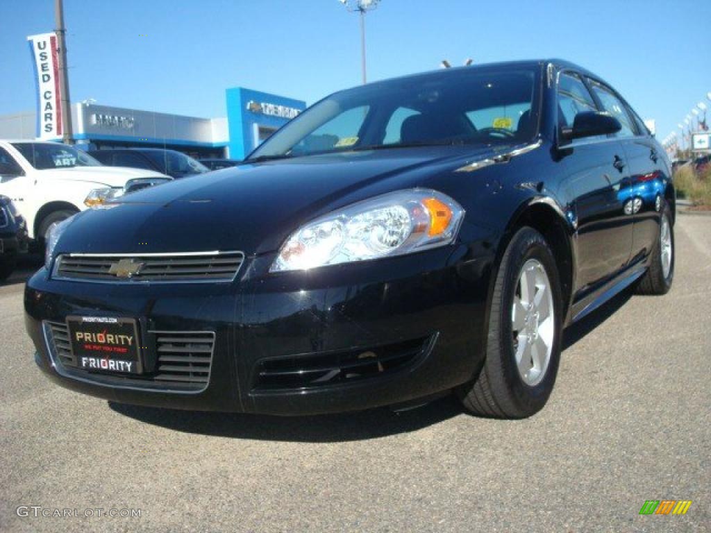 2009 Impala LT - Black / Ebony photo #1