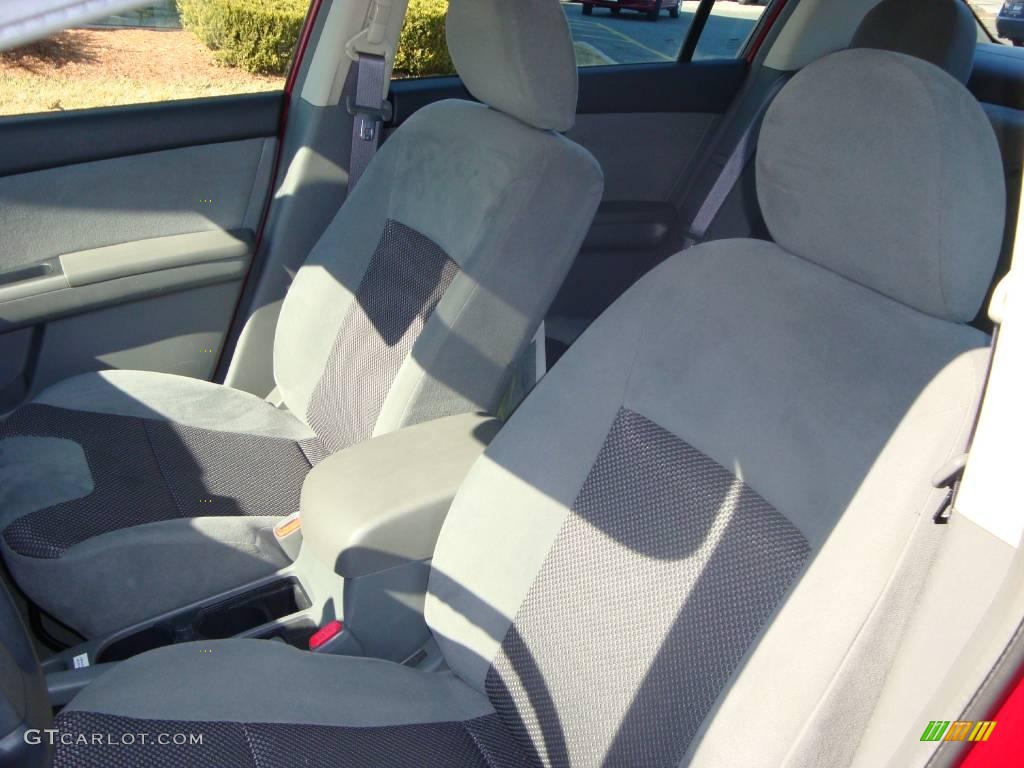 2007 Sentra 2.0 - Sonoma Sunset Red / Charcoal/Steel photo #23