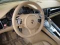 Luxor Beige 2011 Porsche Panamera Interiors