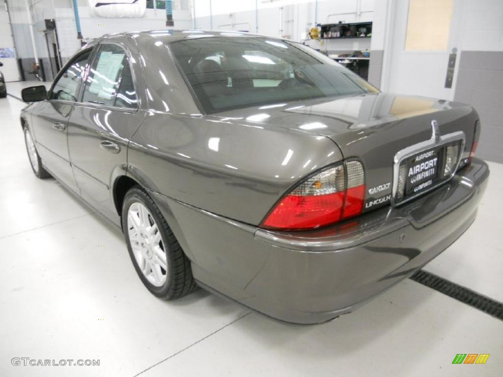 2003 LS V8 - Charcoal Grey Metallic / Black photo #7