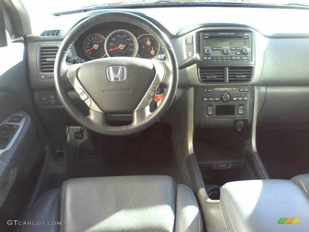 2008 Honda Pilot EX-L Gray Dashboard Photo #39919927