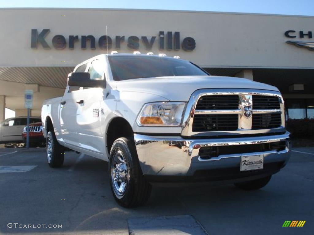 2011 Ram 2500 HD ST Crew Cab 4x4 - Bright White / Dark Slate/Medium Graystone photo #1