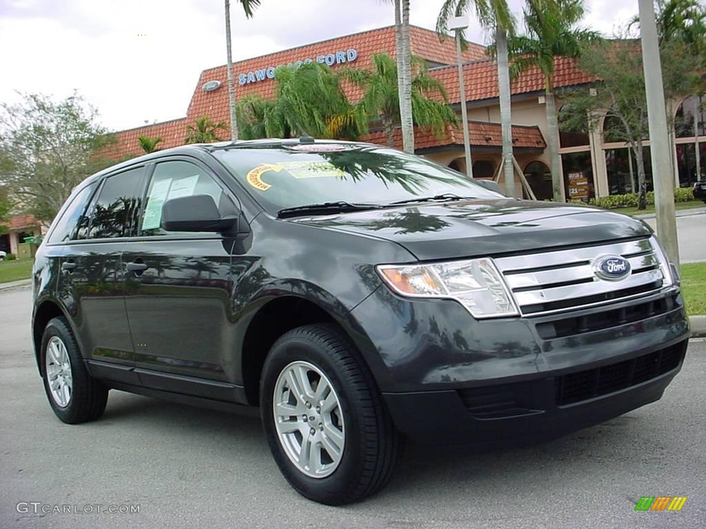 2007 Edge SE - Carbon Metallic / Medium Light Stone photo #1