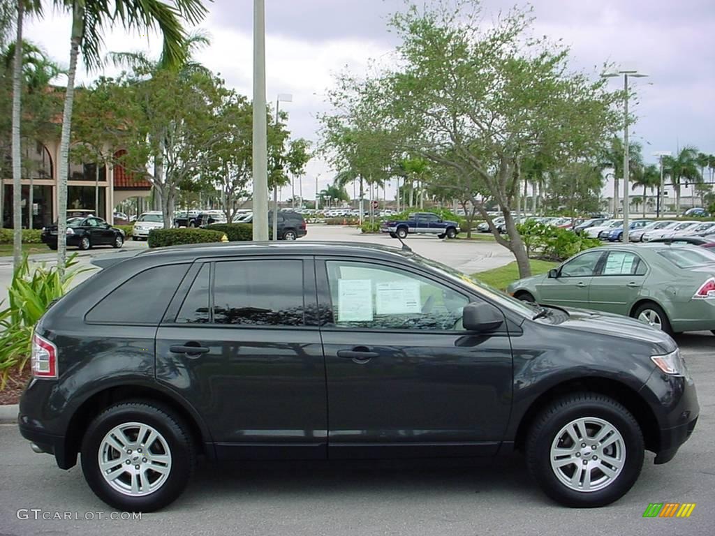 2007 Edge SE - Carbon Metallic / Medium Light Stone photo #2