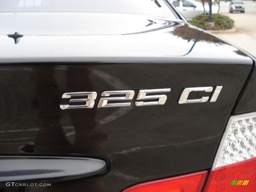 2004 3 Series 325i Coupe - Jet Black / Black photo #33