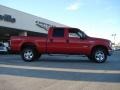 2006 Red Clearcoat Ford F350 Super Duty Lariat Crew Cab 4x4  photo #2