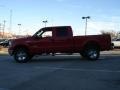 2006 Red Clearcoat Ford F350 Super Duty Lariat Crew Cab 4x4  photo #6