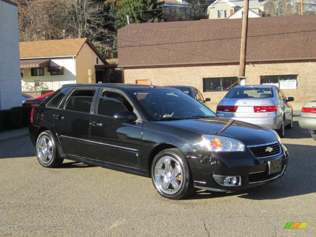 2006 Malibu Maxx LTZ Wagon - Black / Titanium Gray photo #1