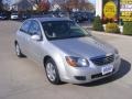 Bright Silver Metallic 2009 Kia Spectra LX Sedan Exterior