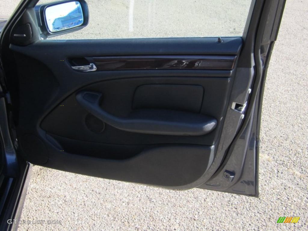 2003 3 Series 330xi Sedan - Steel Blue Metallic / Black photo #27