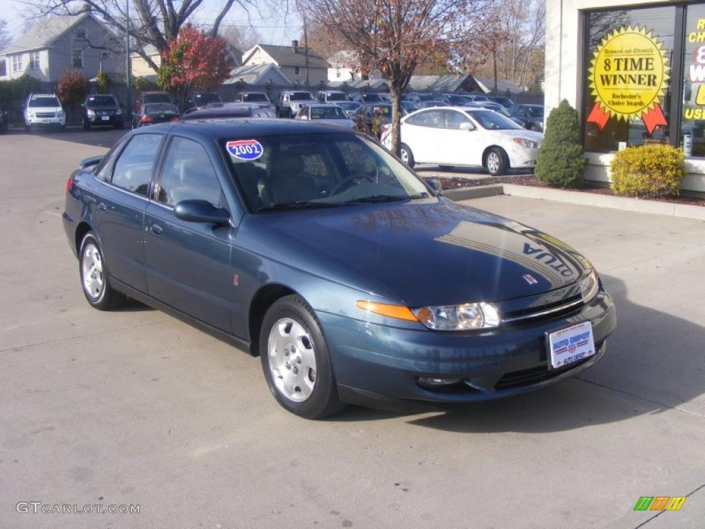 2002 L Series L200 Sedan - Medium Blue / Gray photo #2