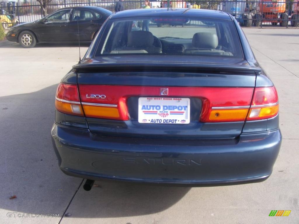 2002 L Series L200 Sedan - Medium Blue / Gray photo #6