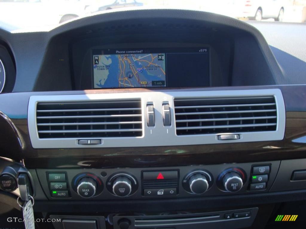 2008 7 Series 750i Sedan - Titanium Grey Metallic / Black photo #15