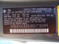 2008 BMW 7 Series 750i Sedan Info Tag