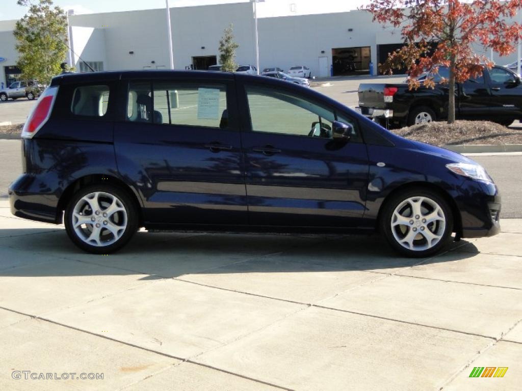 Stormy Blue Mica 2009 Mazda MAZDA5 Sport Exterior Photo #39925872