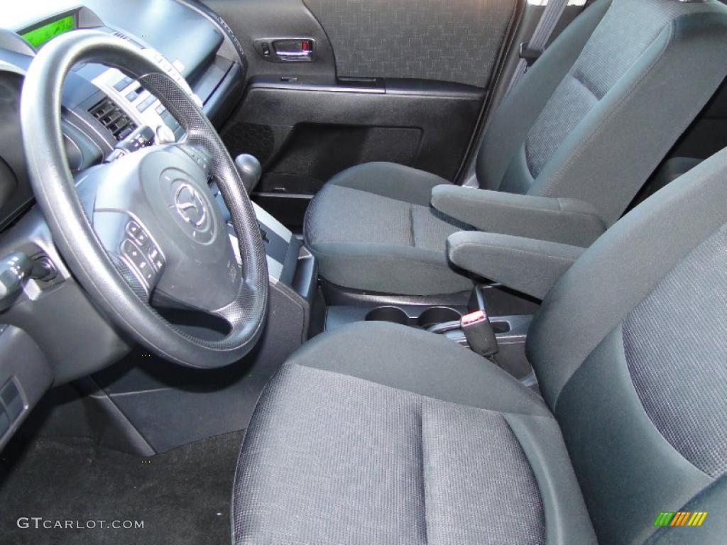 Black Interior 2009 Mazda MAZDA5 Sport Photo #39925988