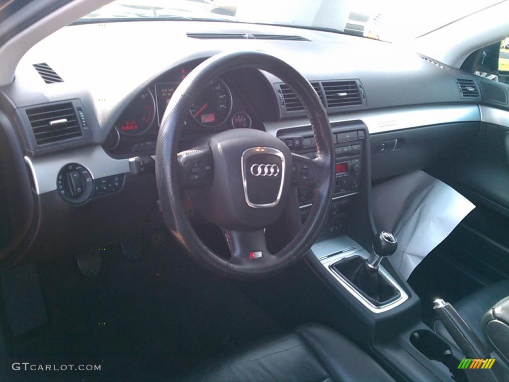 Ebony Interior 2006 Audi A4 2.0T quattro Sedan Photo #39925992