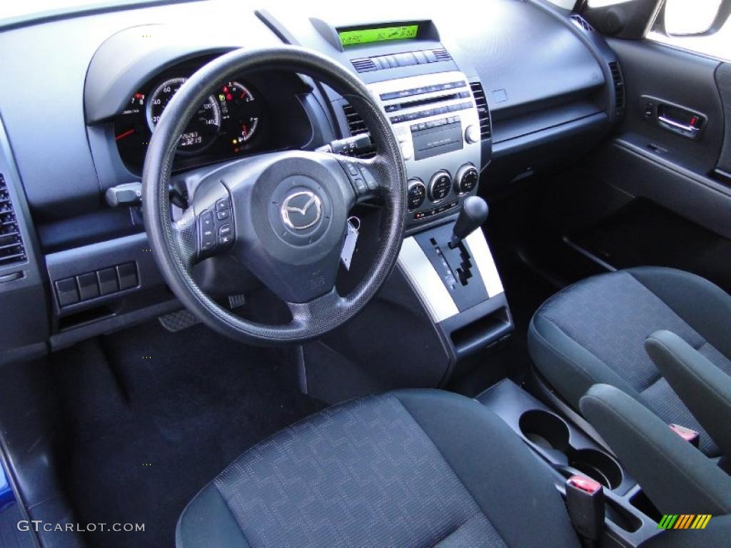Black Interior 2009 Mazda MAZDA5 Sport Photo #39926004