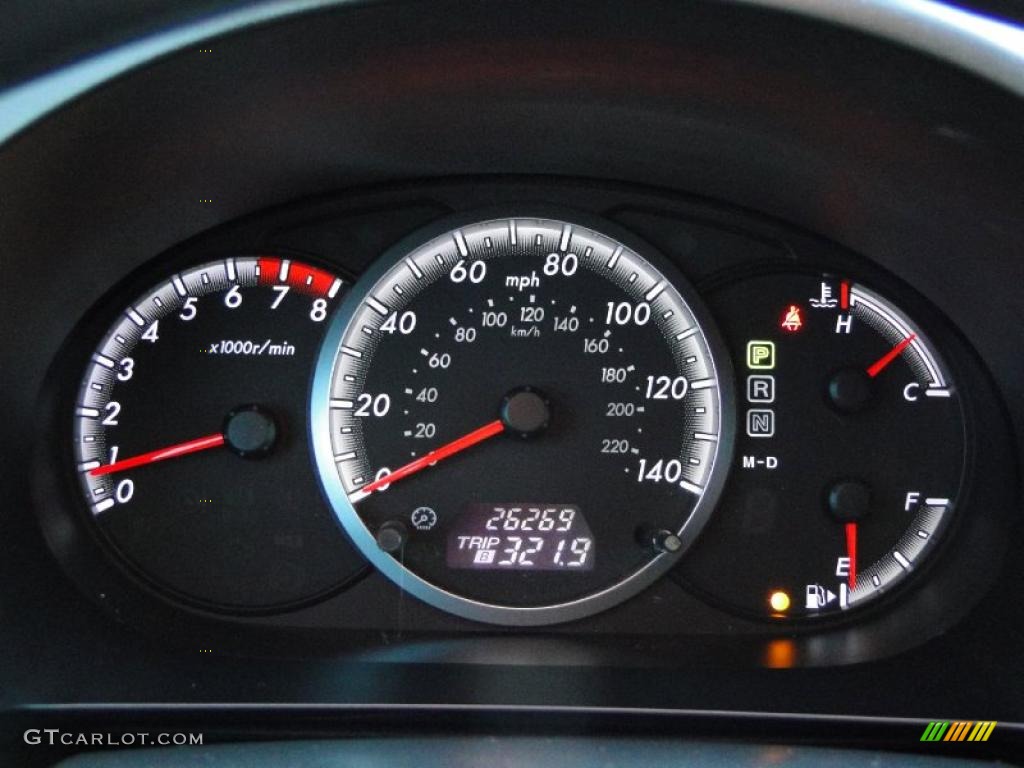 2009 Mazda MAZDA5 Sport Gauges Photo #39926064