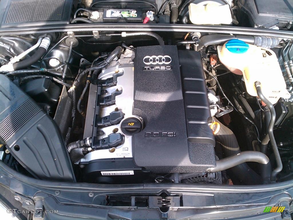 2006 Audi A4 2.0T quattro Sedan 2.0 Liter FSI Turbocharged DOHC 16-Valve VVT 4 Cylinder Engine Photo #39926140