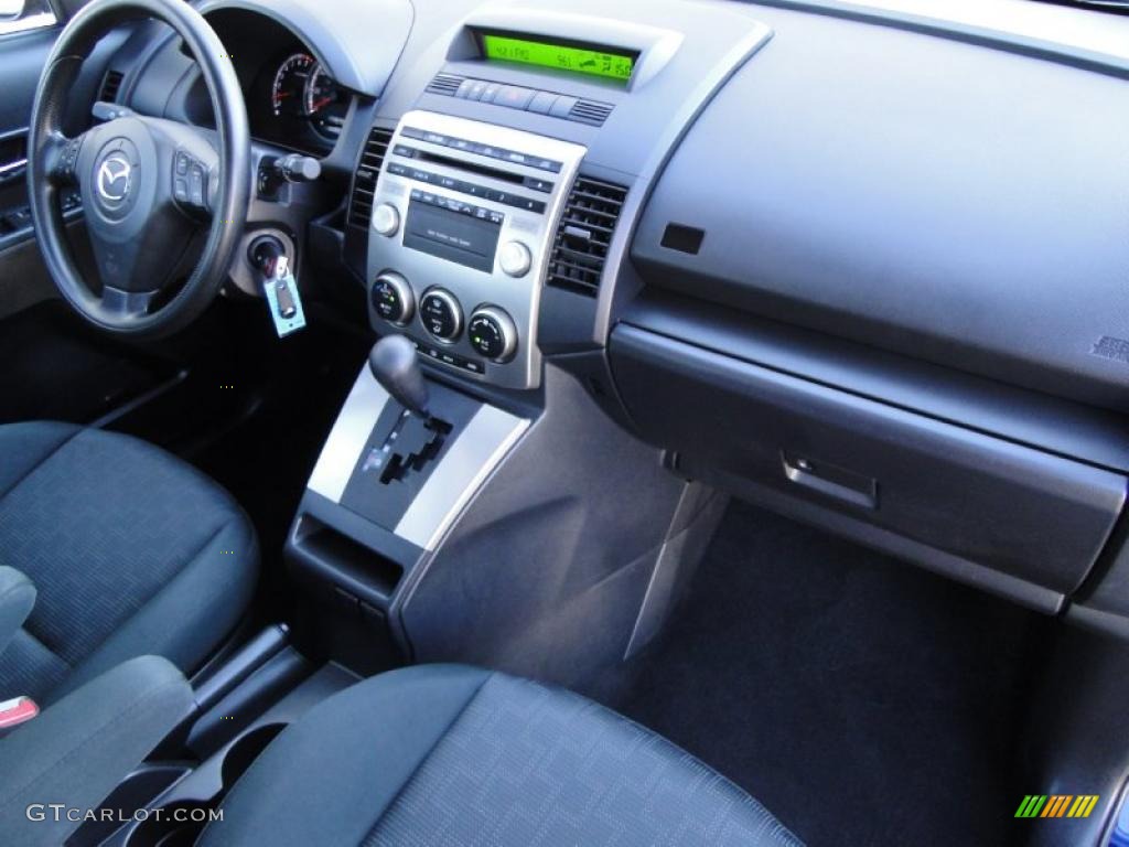 2009 Mazda MAZDA5 Sport Black Dashboard Photo #39926192