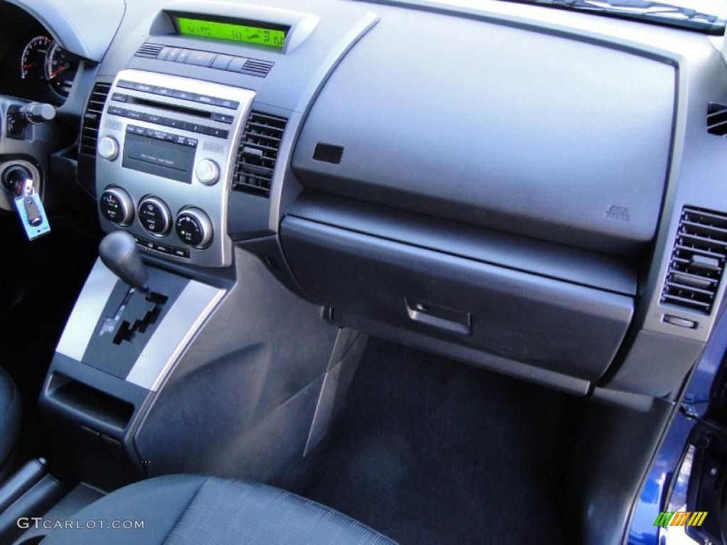 2009 Mazda MAZDA5 Sport Black Dashboard Photo #39926204