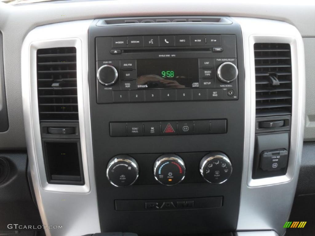 2011 Ram 1500 SLT Crew Cab - Deep Water Blue Pearl / Dark Slate Gray/Medium Graystone photo #12