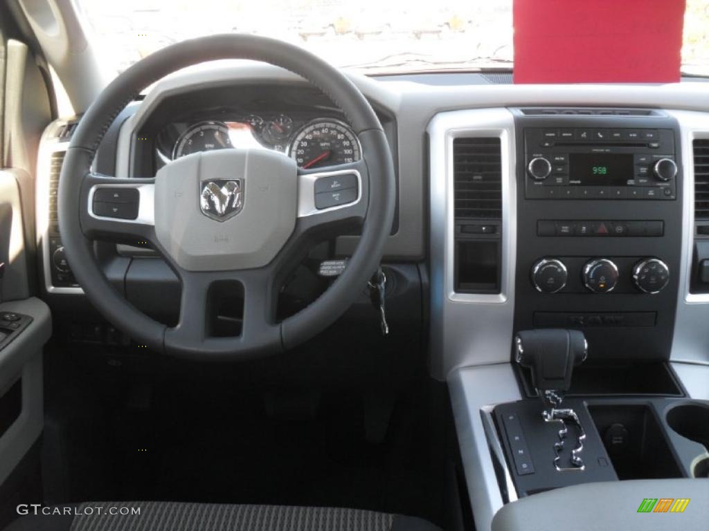 2011 Ram 1500 SLT Crew Cab - Deep Water Blue Pearl / Dark Slate Gray/Medium Graystone photo #16