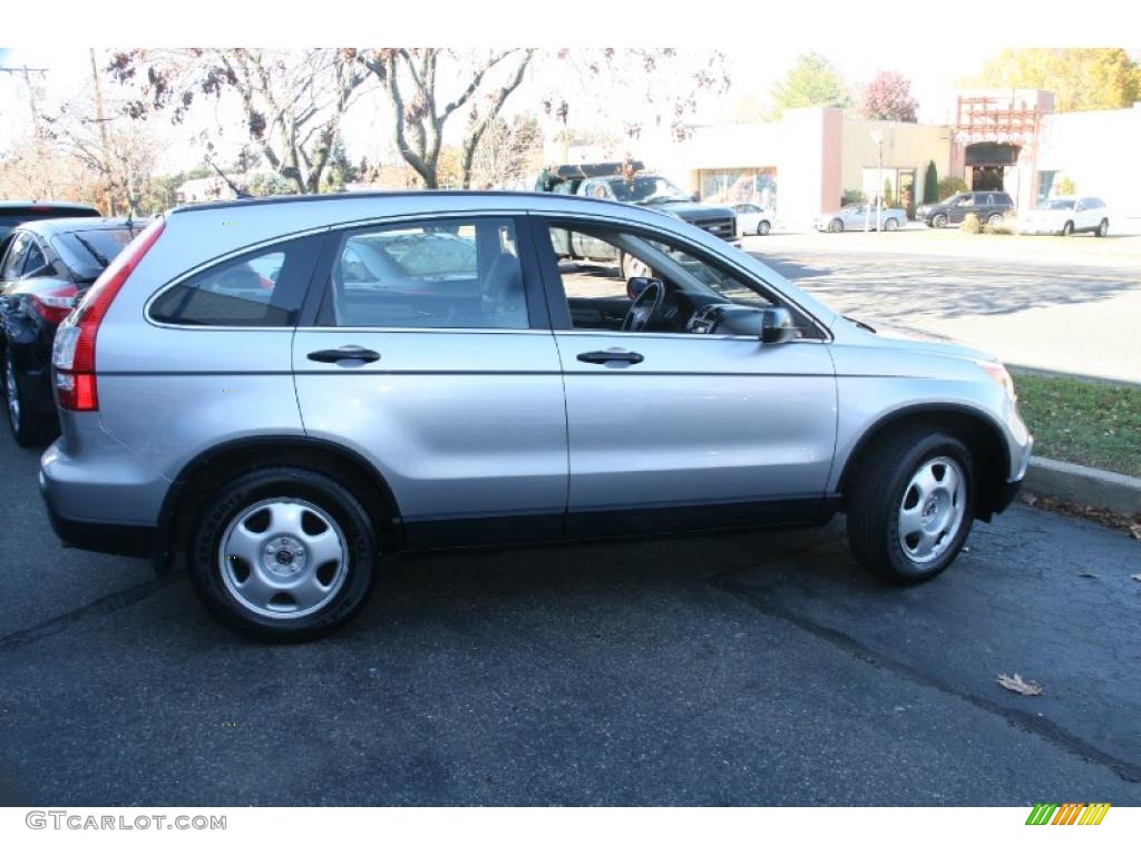 2008 CR-V LX 4WD - Glacier Blue Metallic / Black photo #4